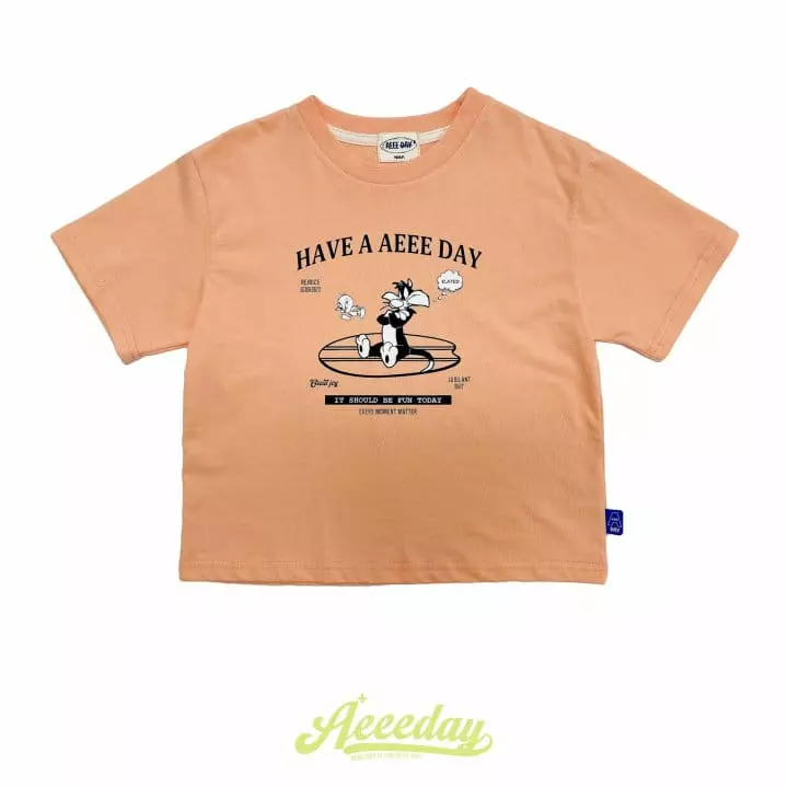 Aeeeday - Korean Children Fashion - #prettylittlegirls - Board Cat Tee - 7