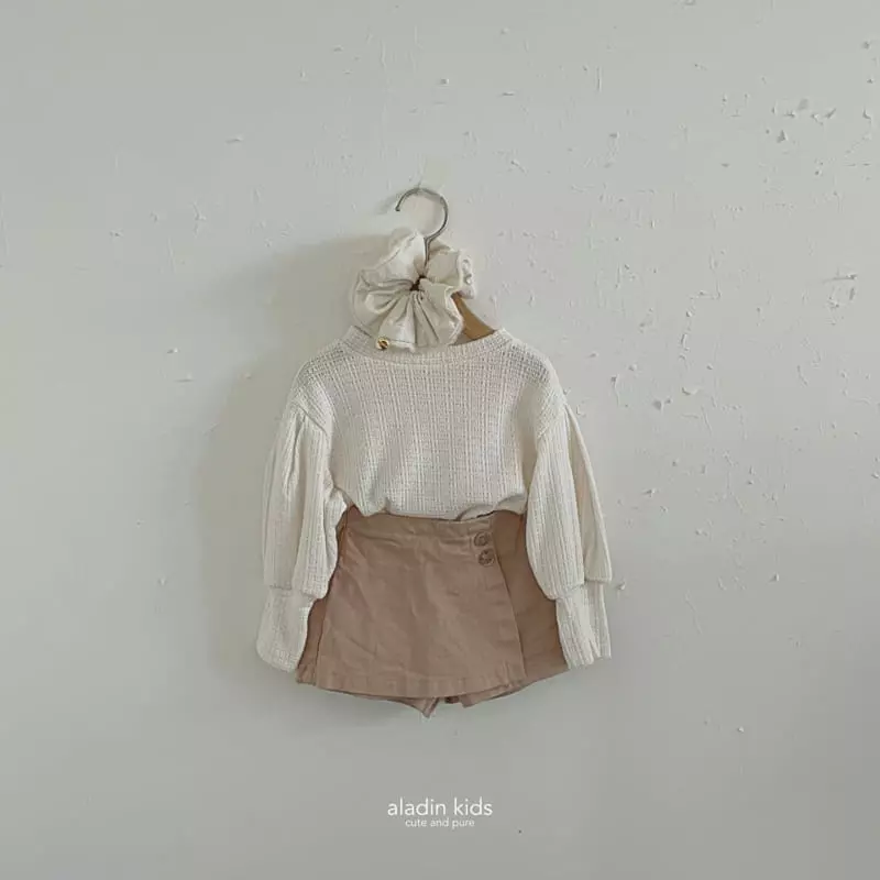 Aladin - Korean Children Fashion - #Kfashion4kids - Sharlang Puff Tee - 3