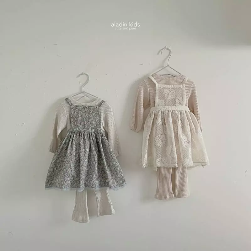 Aladin - Korean Children Fashion - #childofig - Spring Bootscut Leggings - 7
