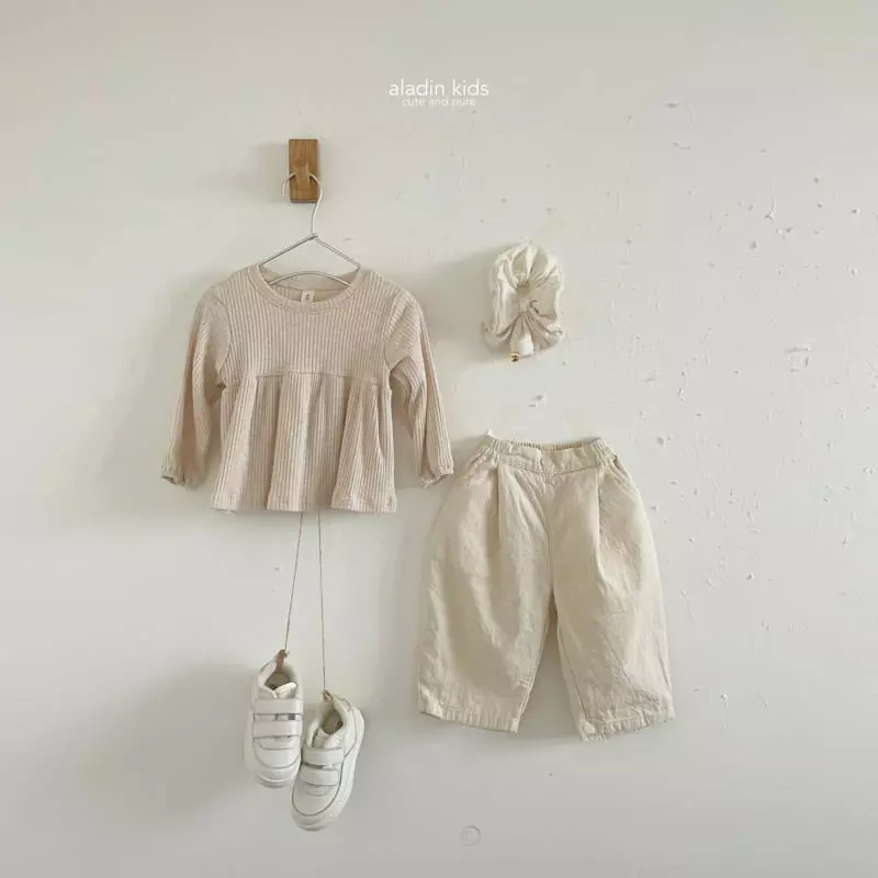 Aladin - Korean Children Fashion - #childrensboutique - Spring Rib Blouse - 8