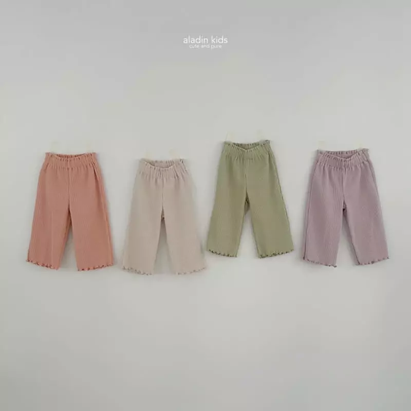 Aladin - Korean Children Fashion - #kidsstore - Bom Rib Pants - 6