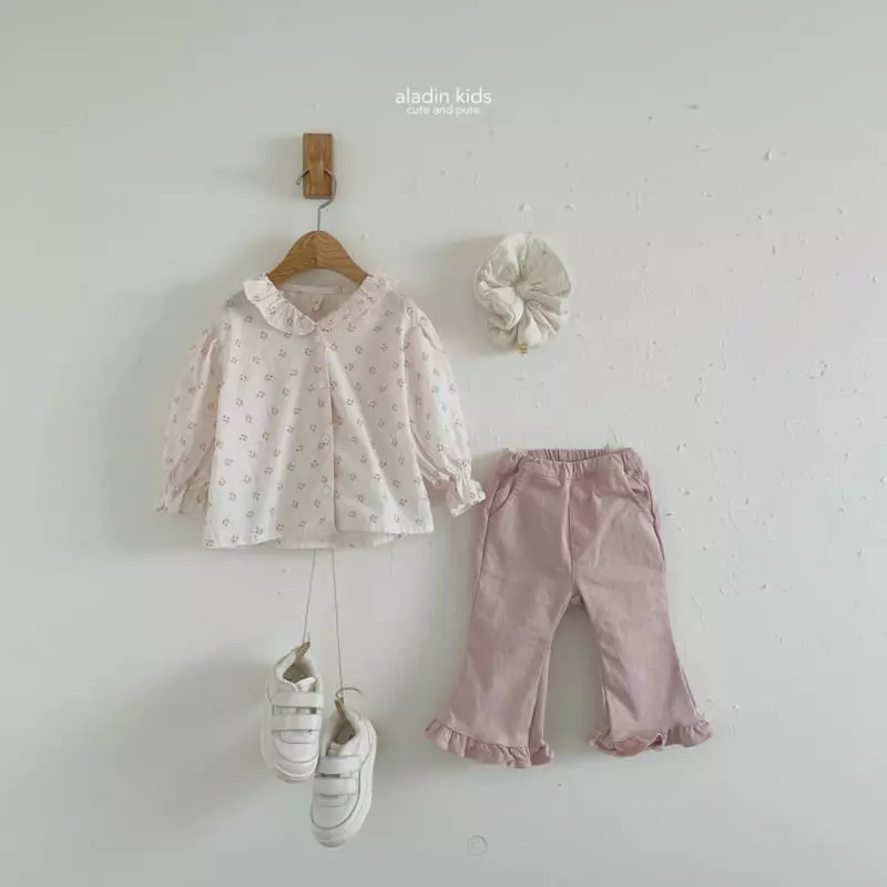 Aladin - Korean Children Fashion - #kidsstore - Frill Pants - 5
