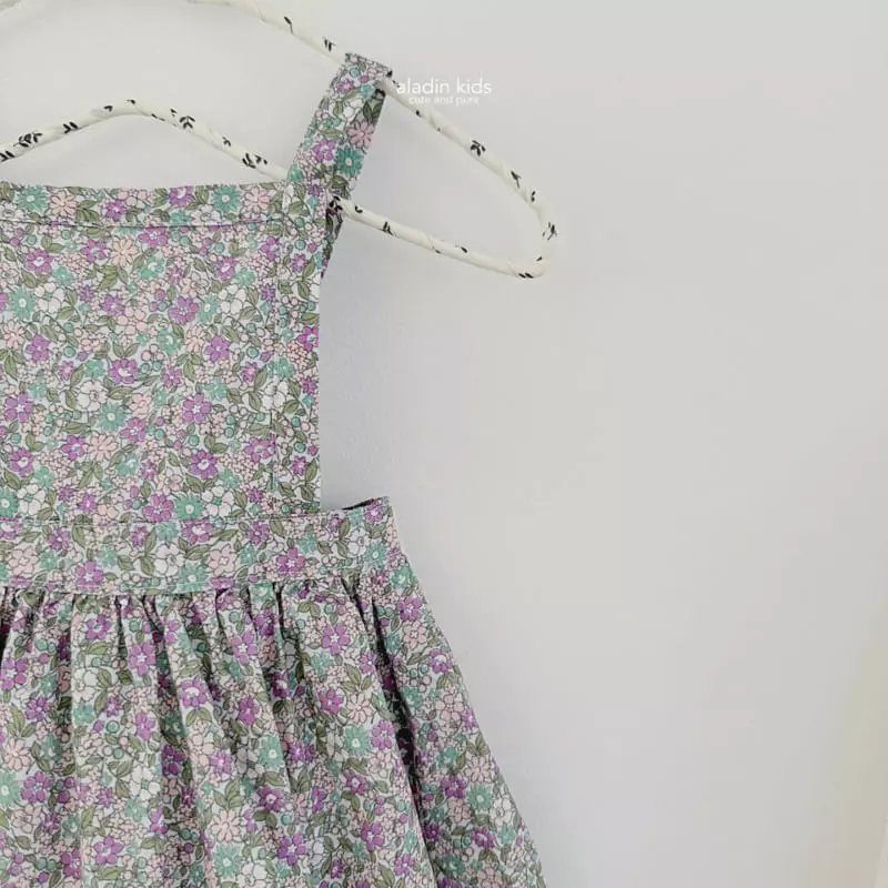 Aladin - Korean Children Fashion - #minifashionista - Sharalra Flower One-piece - 2