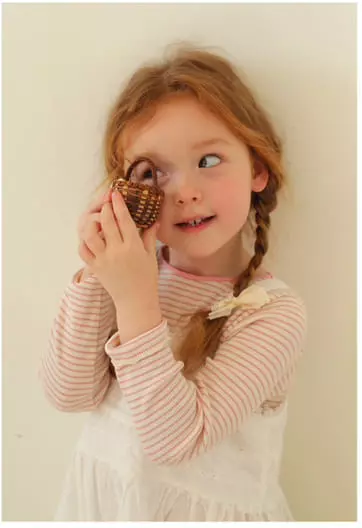 Amber - Korean Children Fashion - #kidsstore - Joy Boat Neck Tee - 3
