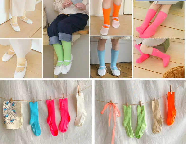 Amber - Korean Children Fashion - #kidzfashiontrend - Daily Socks Set - 2