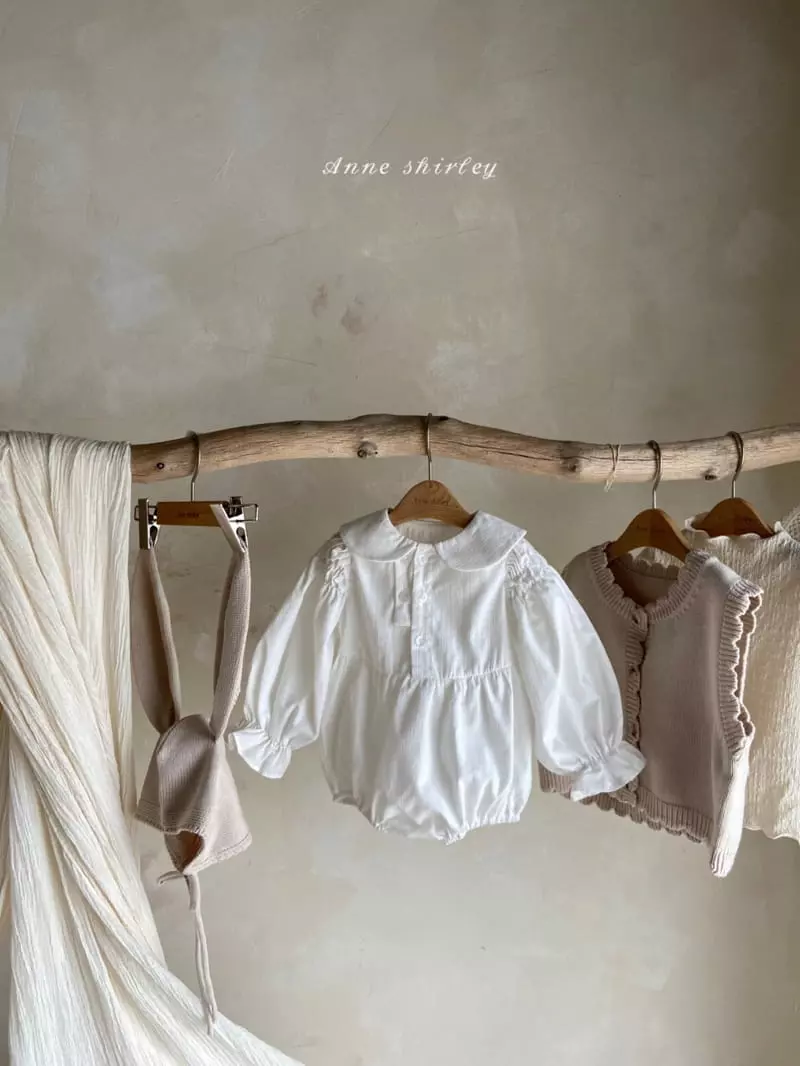 Anne Shirley - Korean Baby Fashion - #babygirlfashion - Helen Collar Bodysuit - 8