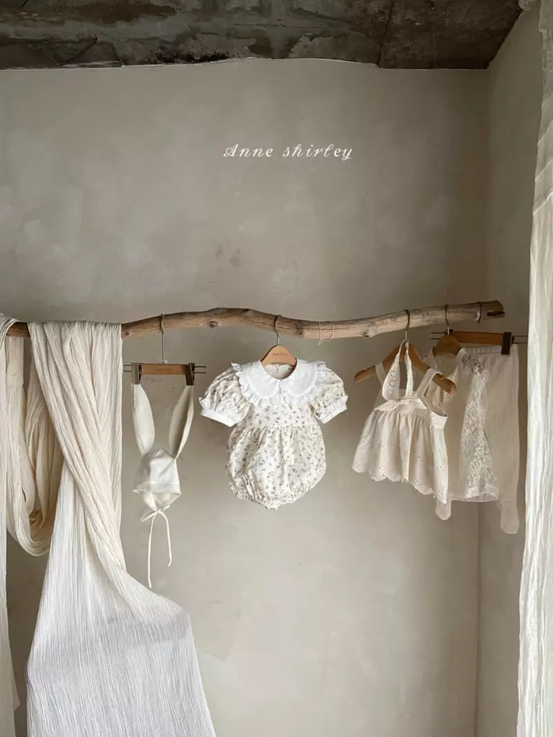 Anne Shirley - Korean Baby Fashion - #babyoninstagram - Moena Lace Bodysuit - 3