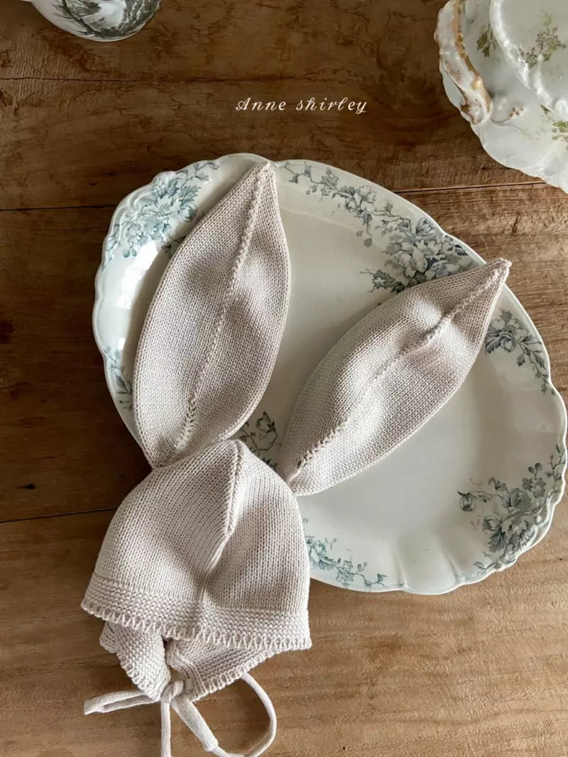 Anne Shirley - Korean Baby Fashion - #babyoninstagram - Maron Rabbit Knit
