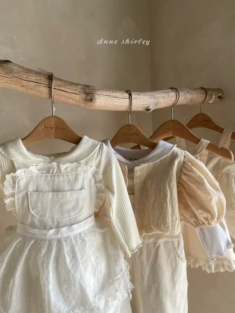 Anne Shirley - Korean Baby Fashion - #babyoninstagram - Harnie Lace Dungarees Bodysuit - 9