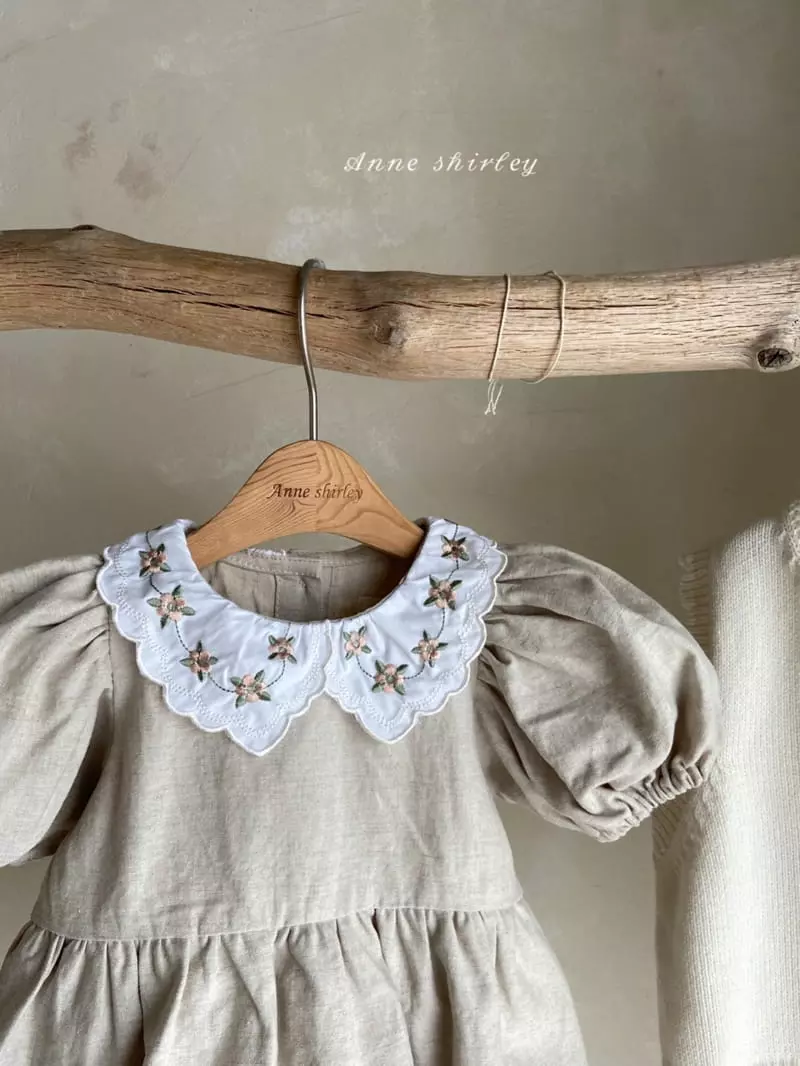 Anne Shirley - Korean Baby Fashion - #babyoutfit - Angel Collar Bodysuit - 6
