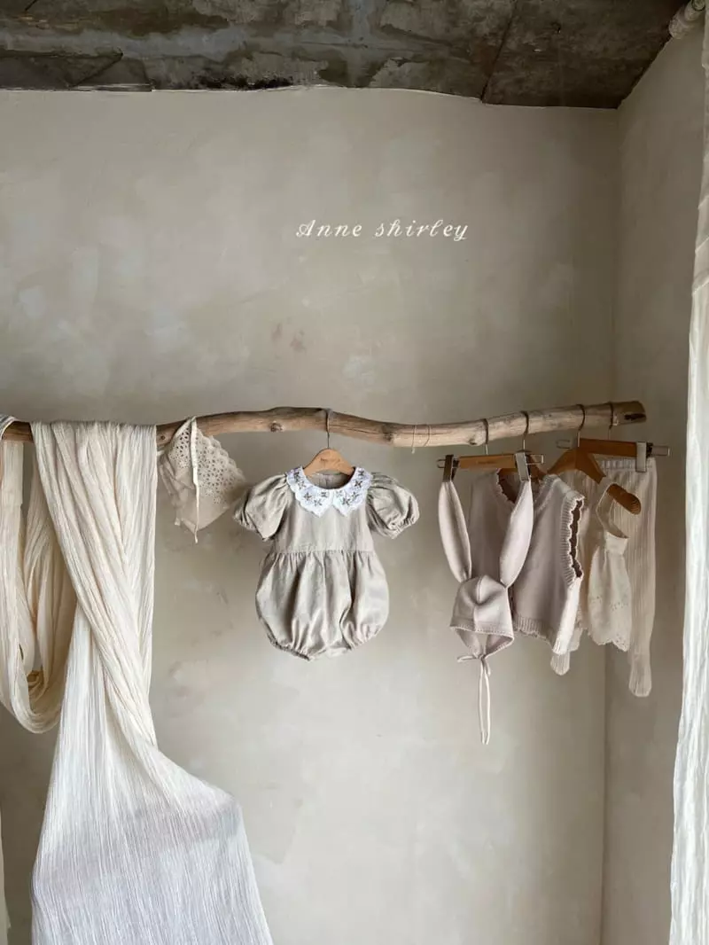 Anne Shirley - Korean Baby Fashion - #onlinebabyboutique - Angel Collar Bodysuit - 9