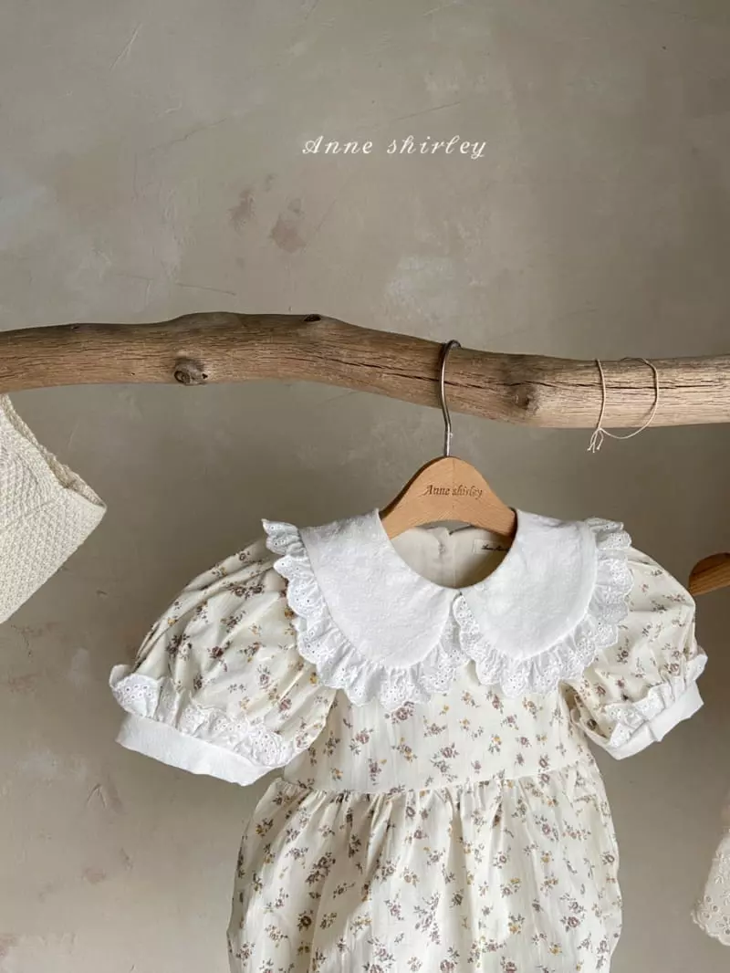Anne Shirley - Korean Baby Fashion - #onlinebabyboutique - Moena Lace Bodysuit - 8