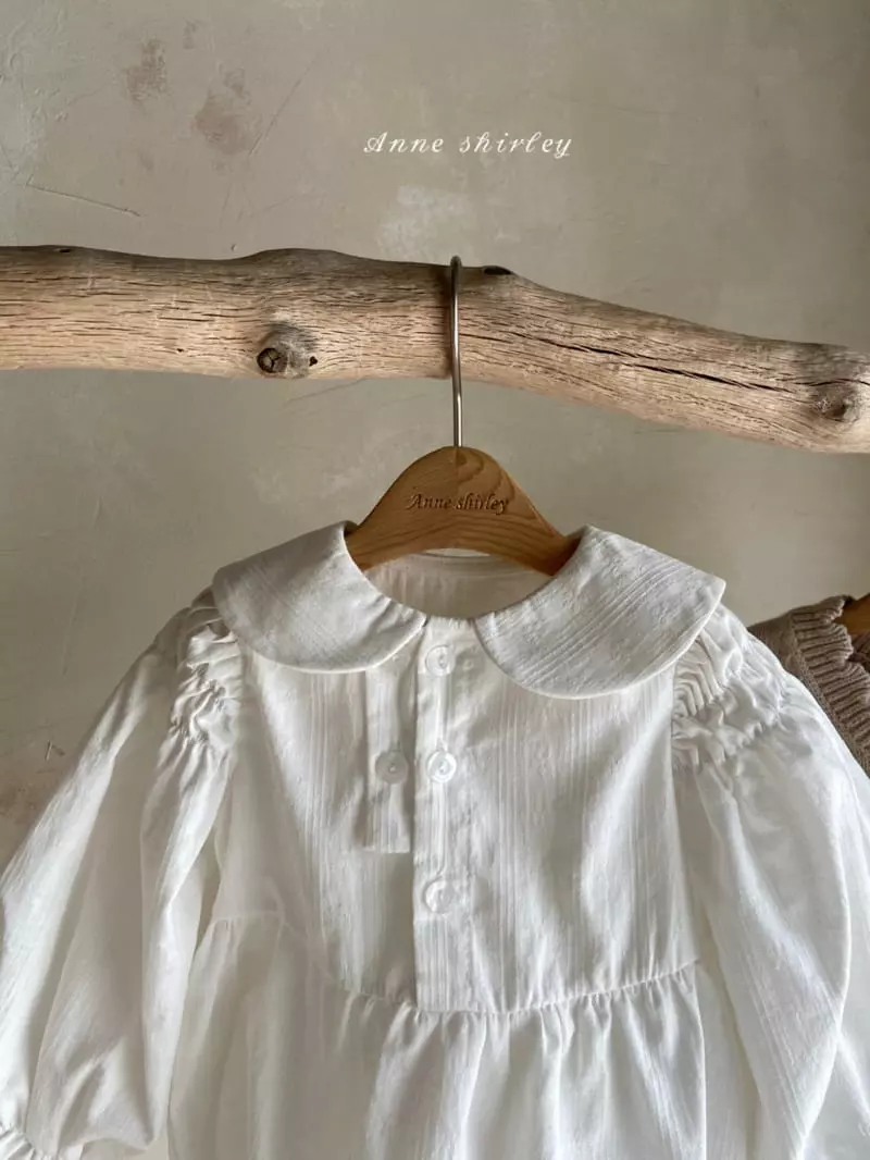 Anne Shirley - Korean Baby Fashion - #onlinebabyshop - Helen Collar Bodysuit