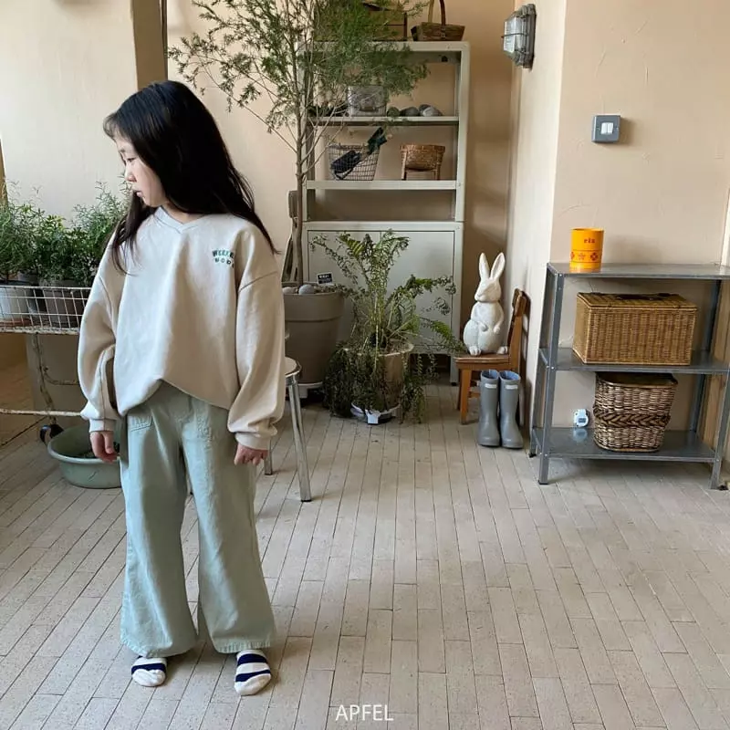Apfel - Korean Children Fashion - #discoveringself - Modu V Sweatshirt - 5