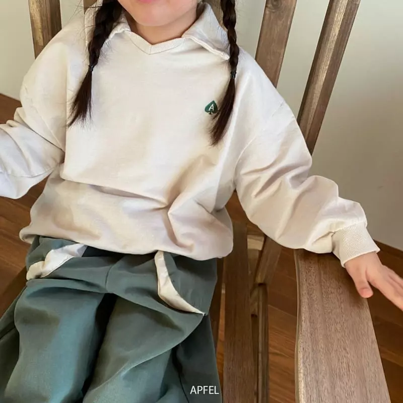Apfel - Korean Children Fashion - #kidzfashiontrend - Collar Sweatshirt - 11