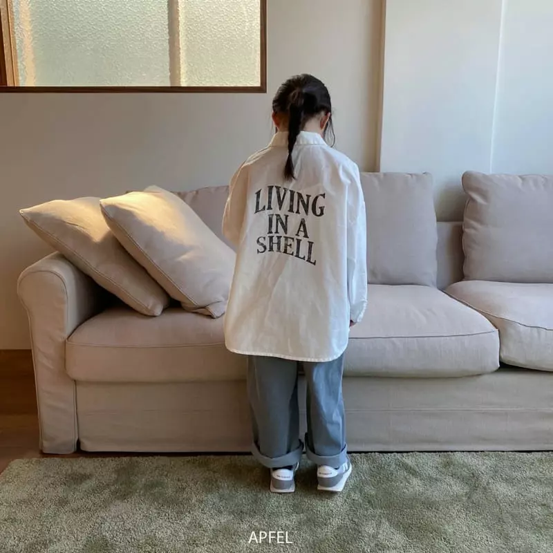 Apfel - Korean Children Fashion - #littlefashionista - Mon Shell Shirt - 3