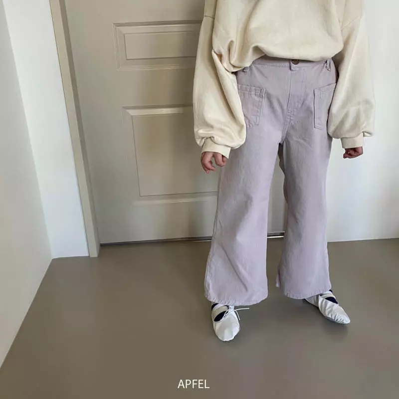 Apfel - Korean Children Fashion - #littlefashionista - Western Straight Pants