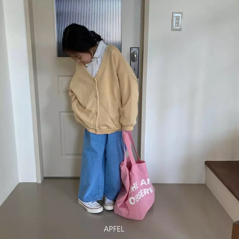 Apfel - Korean Children Fashion - #magicofchildhood - Crew Cardigan - 2