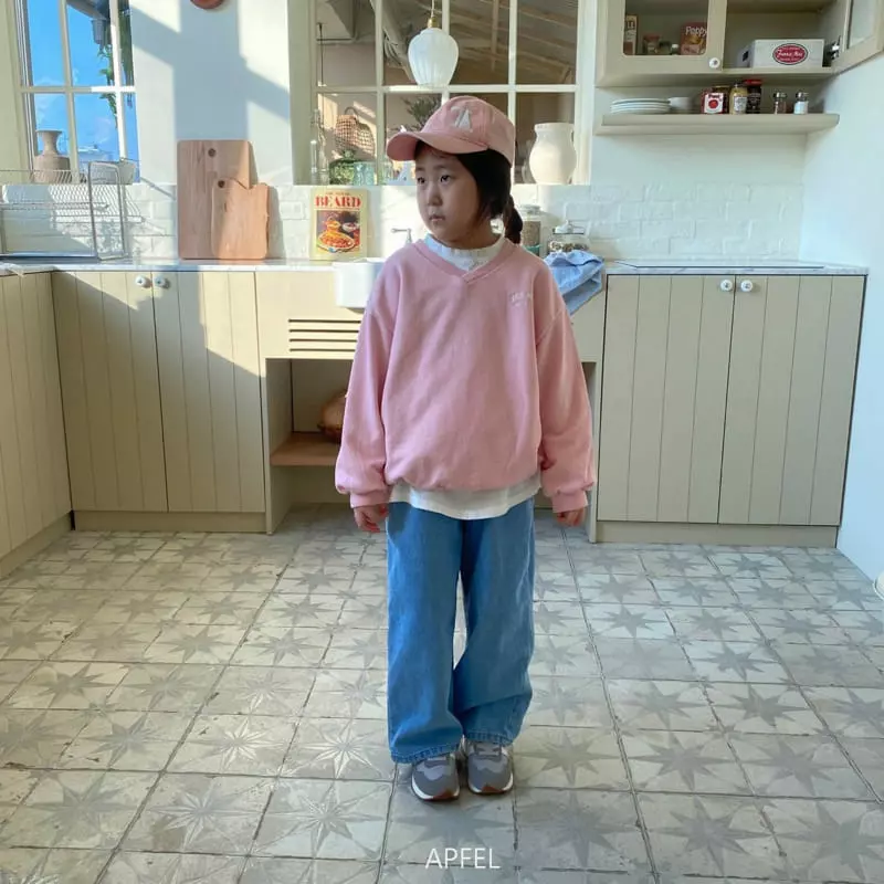 Apfel - Korean Children Fashion - #magicofchildhood - Modu V Sweatshirt - 12