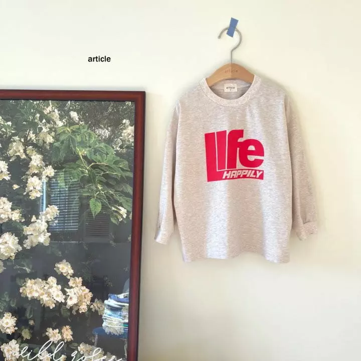 Article - Korean Children Fashion - #Kfashion4kids - Life Paint Tee - 5