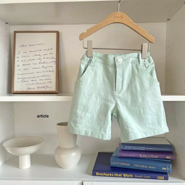 Article - Korean Children Fashion - #Kfashion4kids - Pastel Shorts - 7