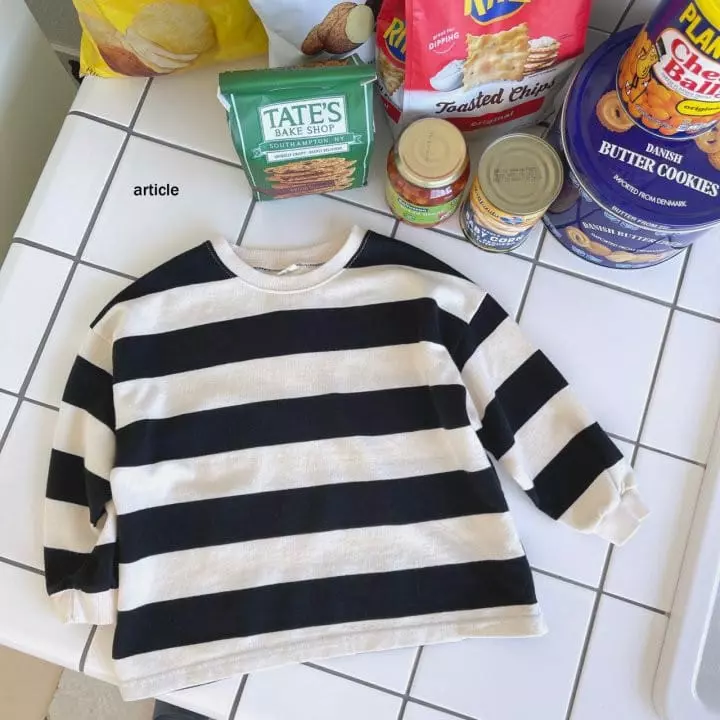 Article - Korean Children Fashion - #childofig - Mini Terry Boxy Tee - 2