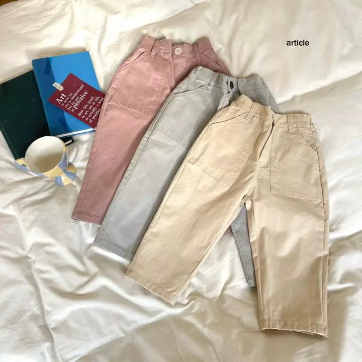 Article - Korean Children Fashion - #childrensboutique - Heart Bio Pants - 2