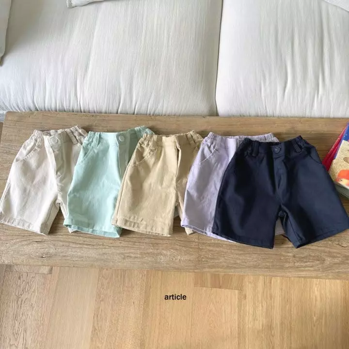 Article - Korean Children Fashion - #designkidswear - Pastel Shorts
