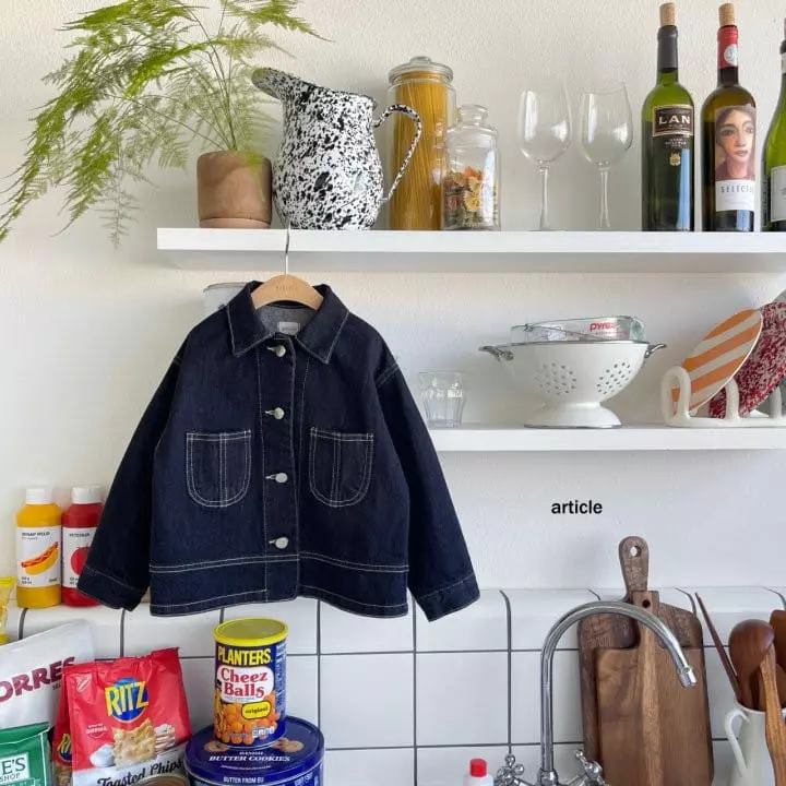 Article - Korean Children Fashion - #discoveringself - Moode Denim Jacket - 3