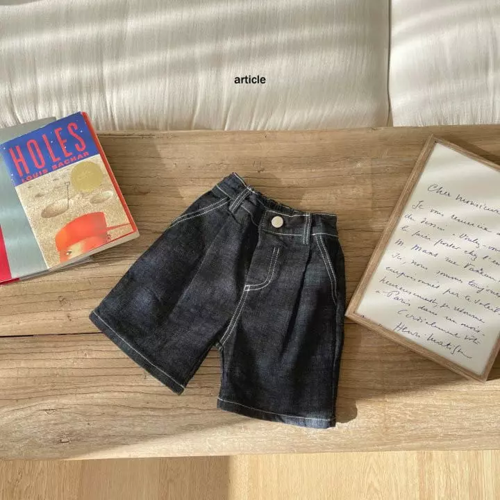 Article - Korean Children Fashion - #fashionkids - Wrinkle Shorts