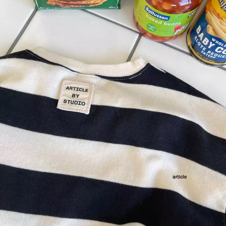 Article - Korean Children Fashion - #kidsshorts - Mini Terry Boxy Tee - 7