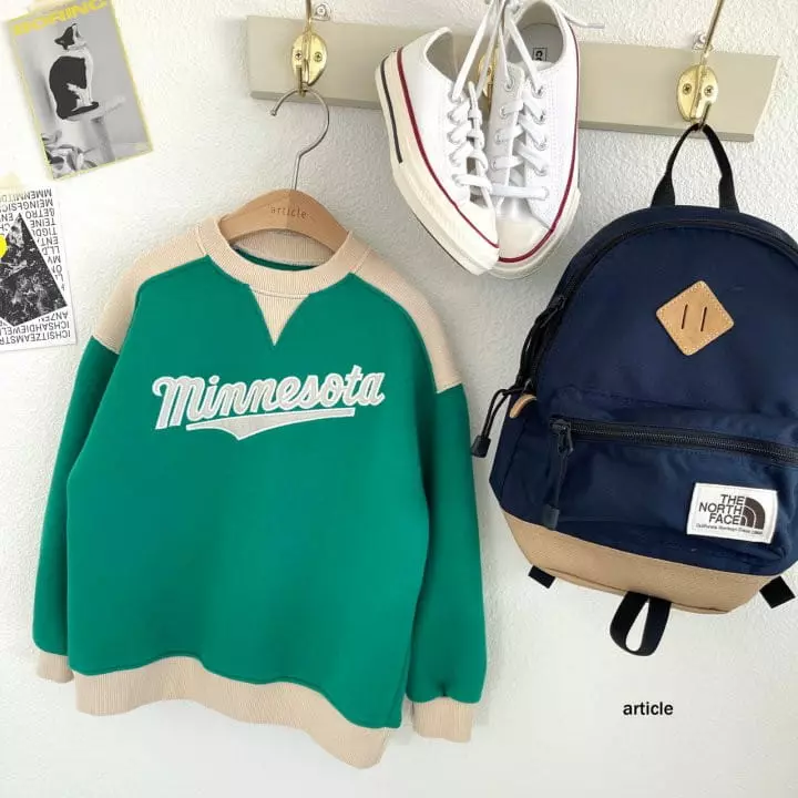 Article - Korean Children Fashion - #kidsshorts - Mine Sota Sweatshirt - 6