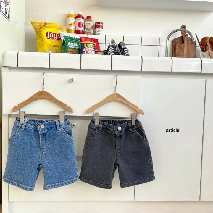 Article - Korean Children Fashion - #kidsshorts - Drawing Shorts