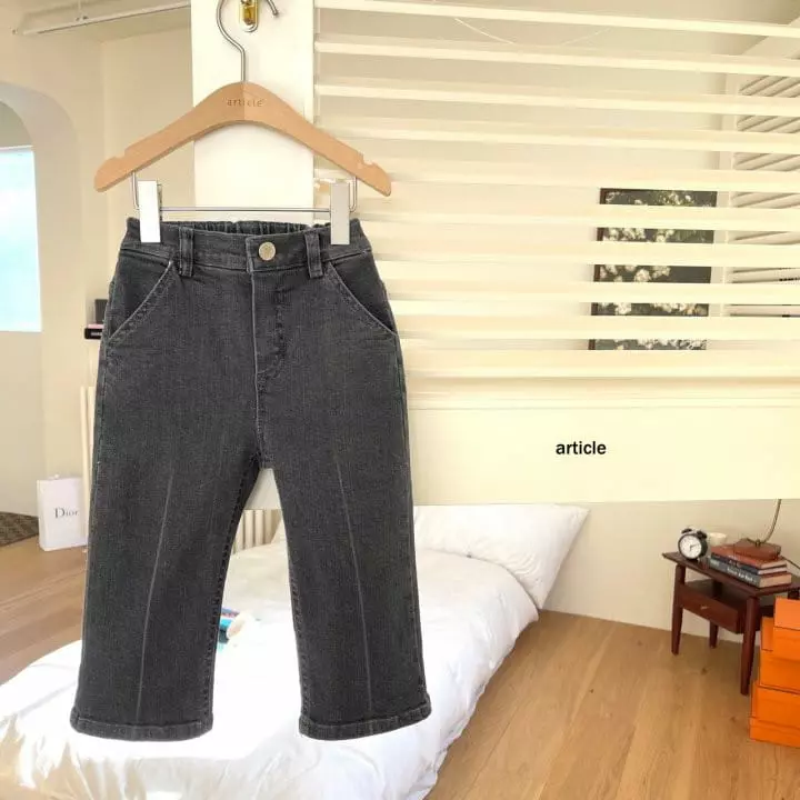 Article - Korean Children Fashion - #kidsstore - Pocket Jeans - 6