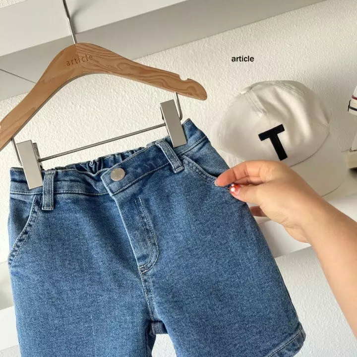 Article - Korean Children Fashion - #kidzfashiontrend - Drawing Shorts - 3