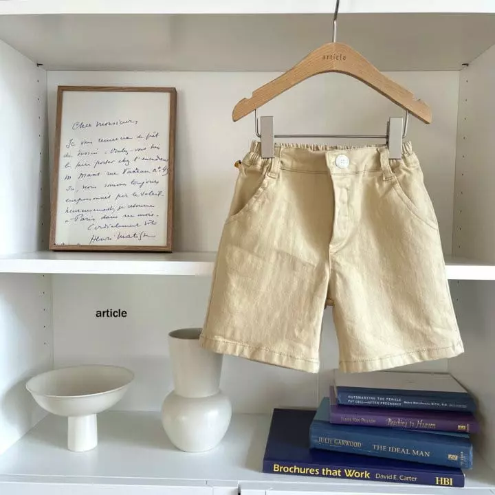 Article - Korean Children Fashion - #kidzfashiontrend - Pastel Shorts - 6