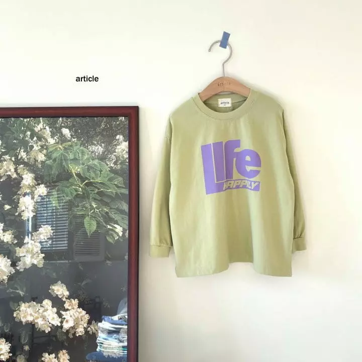 Article - Korean Children Fashion - #littlefashionista - Life Paint Tee - 6