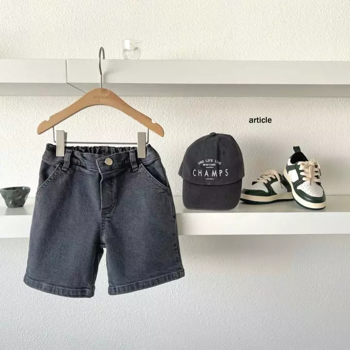 Article - Korean Children Fashion - #littlefashionista - Drawing Shorts - 5