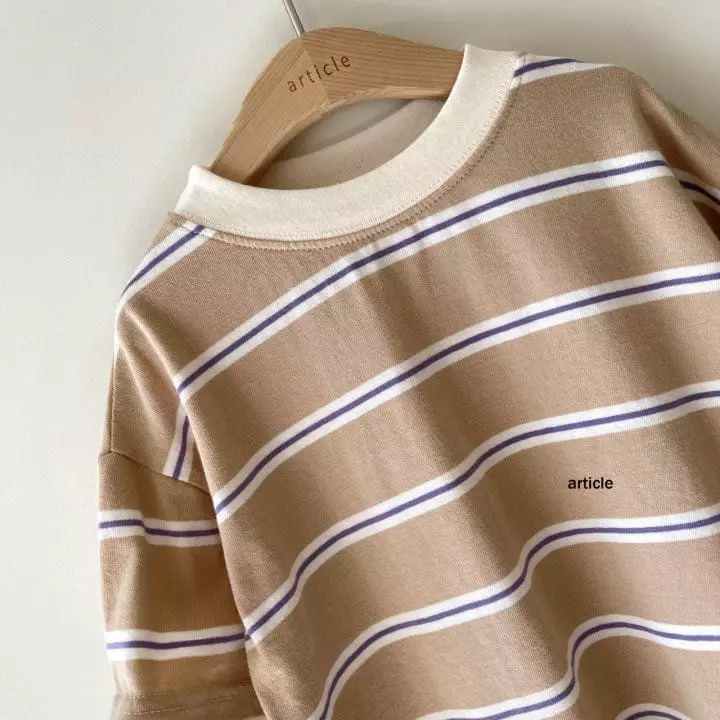 Article - Korean Children Fashion - #Kfashion4kids - Stripes Tee - 4