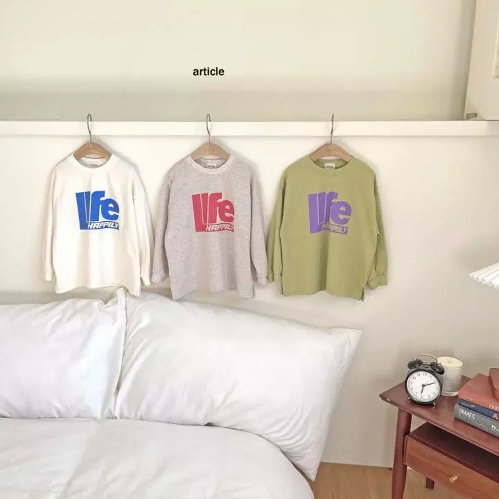 Article - Korean Children Fashion - #minifashionista - Life Paint Tee - 8
