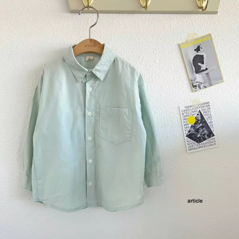 Article - Korean Children Fashion - #stylishchildhood - Autumn Shirt - 9