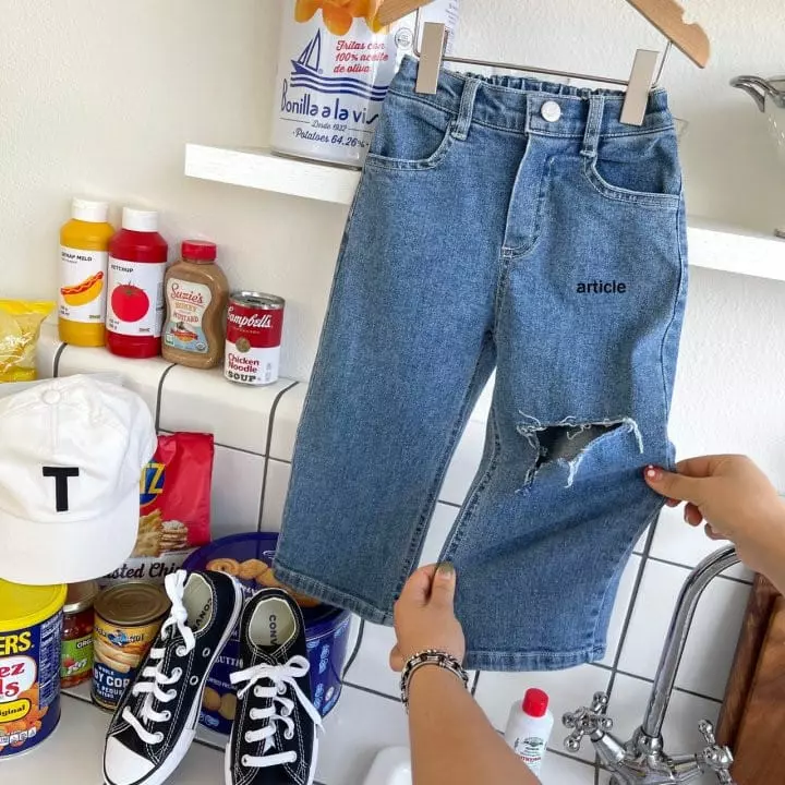 Article - Korean Children Fashion - #toddlerclothing - Story Slit Jeans - 6