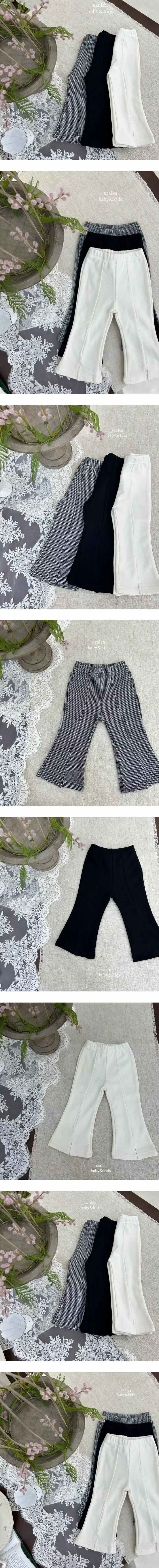 Azalea - Korean Children Fashion - #todddlerfashion - Slit Pants