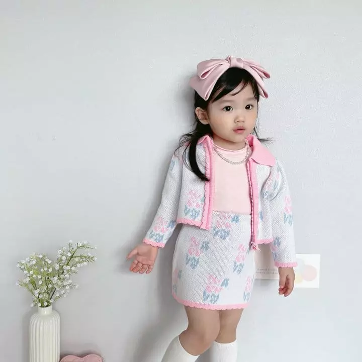Babychou - Korean Children Fashion - #kidsshorts - Polen Zip-up - 2
