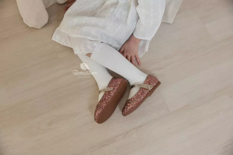Babyzzam - Korean Children Fashion - #Kfashion4kids - Shine Button Flats - 9