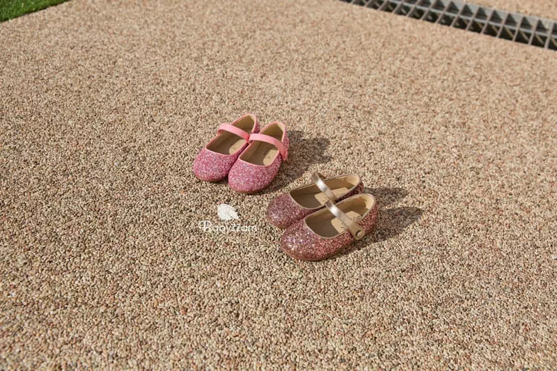 Babyzzam - Korean Children Fashion - #designkidswear - Shine Button Flats - 3