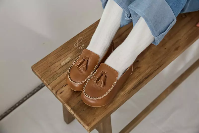 Babyzzam - Korean Children Fashion - #fashionkids - Ddalang Tesel Flats - 12