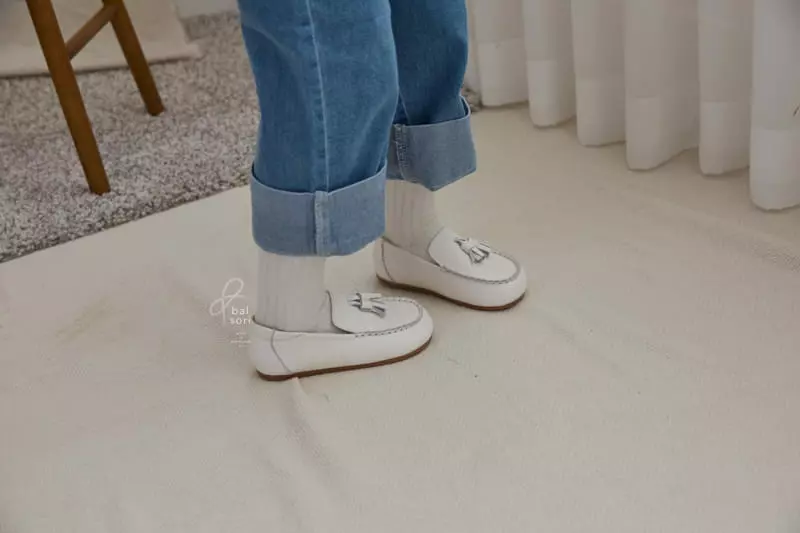 Babyzzam - Korean Children Fashion - #todddlerfashion - Ddalang Tesel Flats - 5