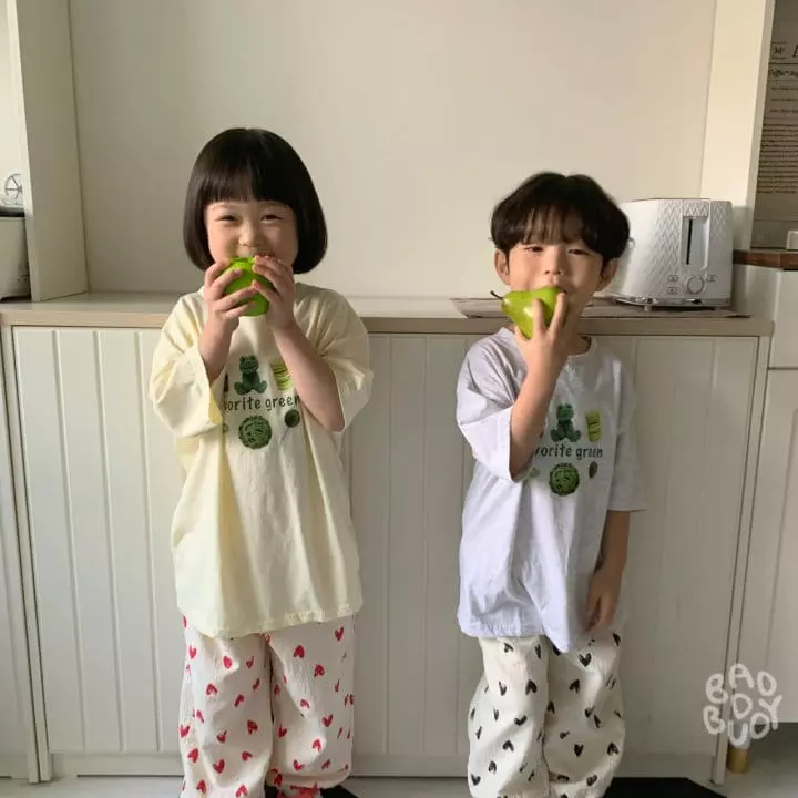 Badburdy - Korean Children Fashion - #designkidswear - Heart Pnats - 3