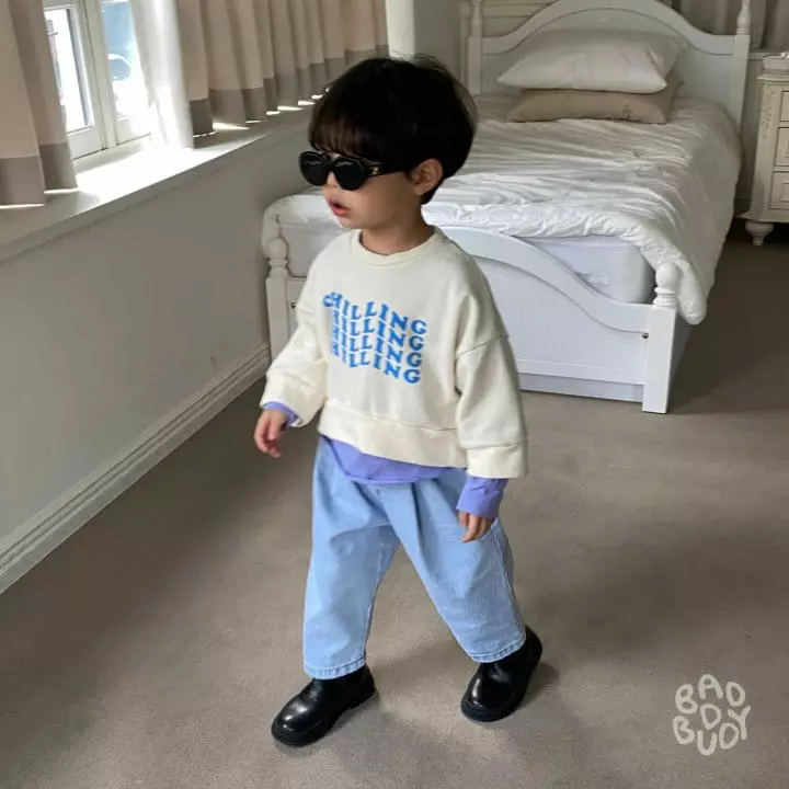Badburdy - Korean Children Fashion - #magicofchildhood - Chiling Sweatshirt - 4